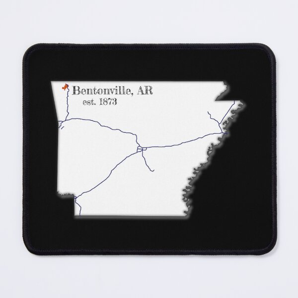 Item preview, Bentonville, AR [White] designed and sold by PhilbonianDezin.