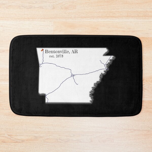 Item preview, Bentonville, AR [White] designed and sold by PhilbonianDezin.