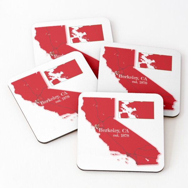Item preview, Berkeley, CA [Red] designed and sold by PhilbonianDezin.