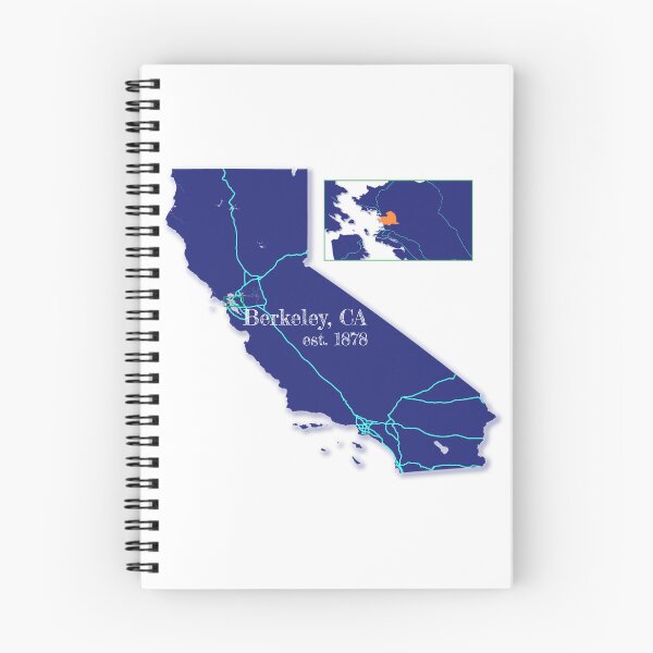 Item preview, Berkeley, CA [Blue] designed and sold by PhilbonianDezin.