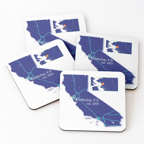 Item preview, Berkeley, CA [Blue] designed and sold by PhilbonianDezin.