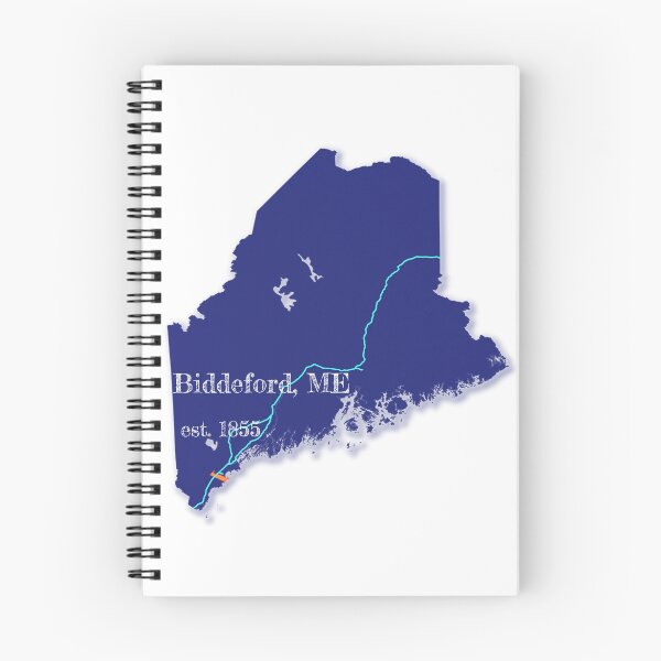 Item preview, Biddeford, ME [Blue] designed and sold by PhilbonianDezin.
