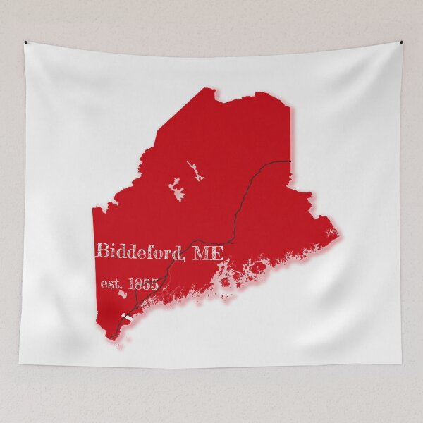 Item preview, Biddeford, ME [Red] designed and sold by PhilbonianDezin.