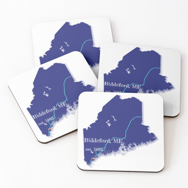 Item preview, Biddeford, ME [Blue] designed and sold by PhilbonianDezin.