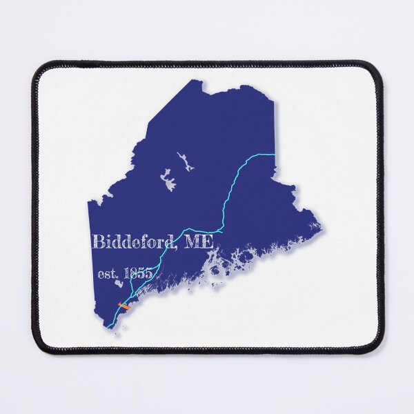 Item preview, Biddeford, ME [Blue] designed and sold by PhilbonianDezin.