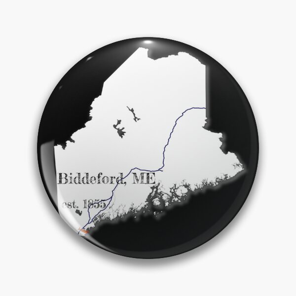 Item preview, Biddeford, ME [White] designed and sold by PhilbonianDezin.