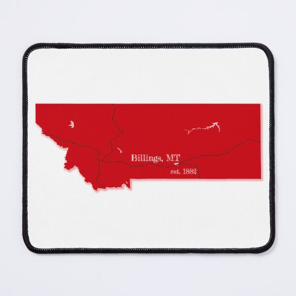 Item preview, Billings, MT [Red] designed and sold by PhilbonianDezin.