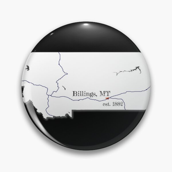 Item preview, Billings, MT [White] designed and sold by PhilbonianDezin.
