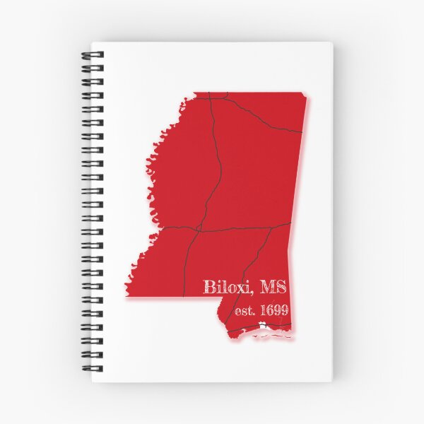 Item preview, Biloxi, MS [Red] designed and sold by PhilbonianDezin.