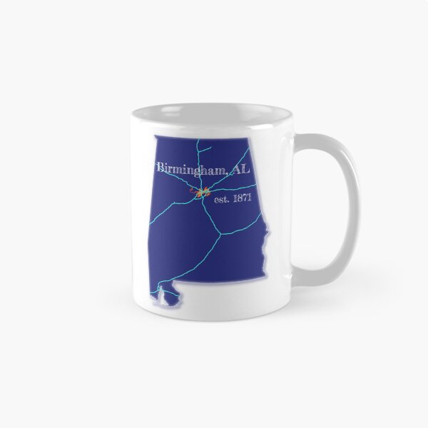 Item preview, Birmingham, AL [Blue] designed and sold by PhilbonianDezin.