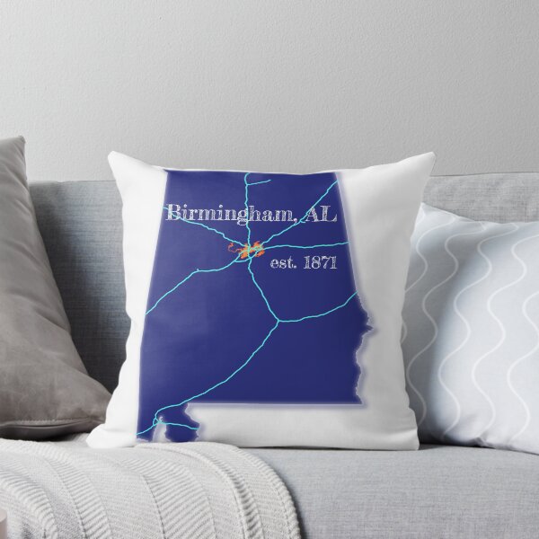 Item preview, Birmingham, AL [Blue] designed and sold by PhilbonianDezin.