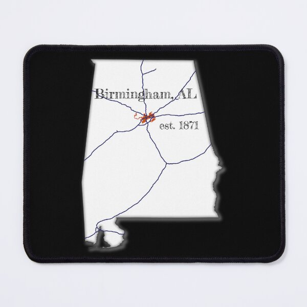 Item preview, Birmingham, AL [White] designed and sold by PhilbonianDezin.