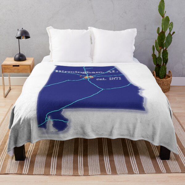 Item preview, Birmingham, AL [Blue] designed and sold by PhilbonianDezin.