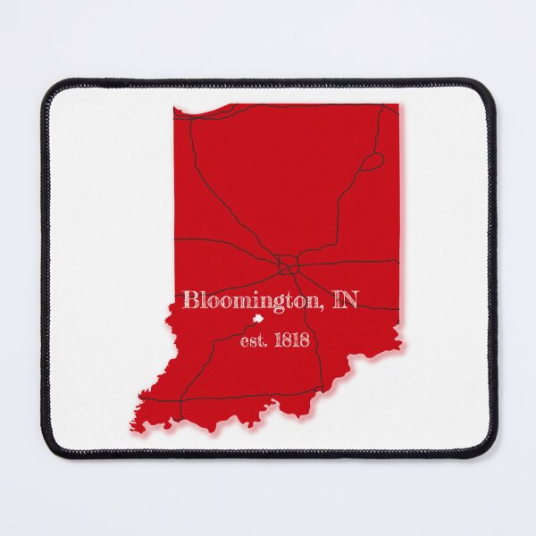 Item preview, Bloomington, IN [Red] designed and sold by PhilbonianDezin.