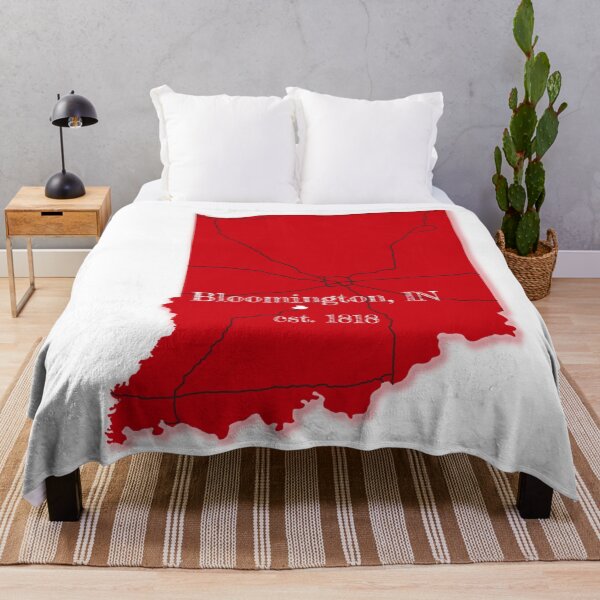 Item preview, Bloomington, IN [Red] designed and sold by PhilbonianDezin.