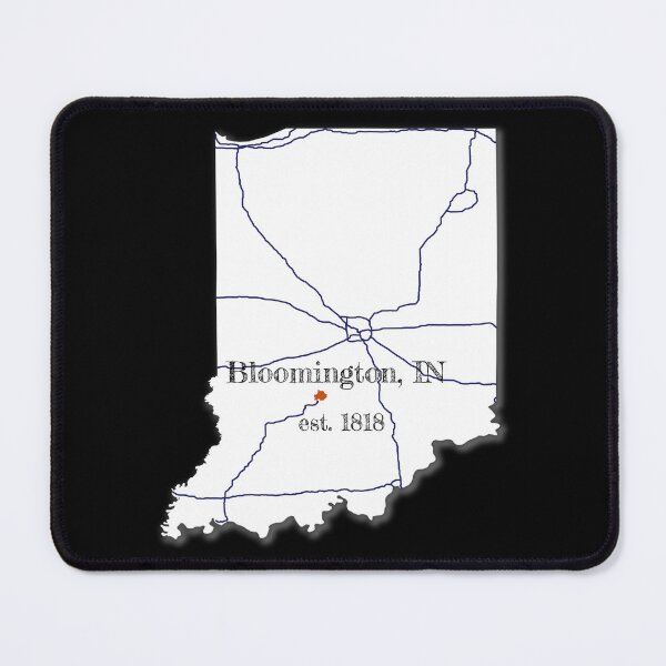Item preview, Bloomington, IN [White] designed and sold by PhilbonianDezin.