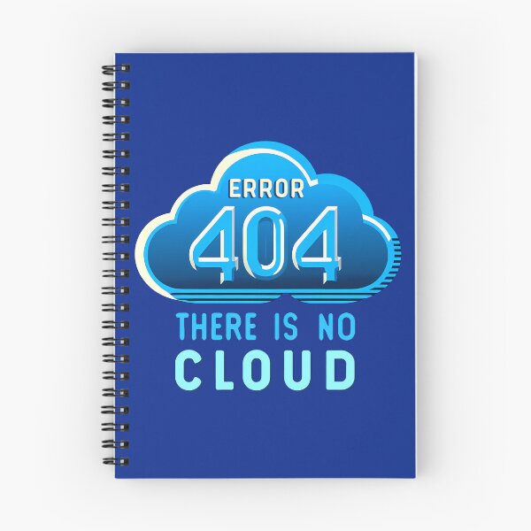 Item preview, Error 404 There is no cloud, typography designed and sold by maxmaj.