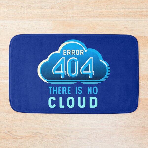 Item preview, Error 404 There is no cloud, typography designed and sold by maxmaj.