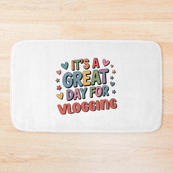 Item preview, It's a Great Day for Vlogging - Funny Vlogging Lover designed and sold by Watsonarts.