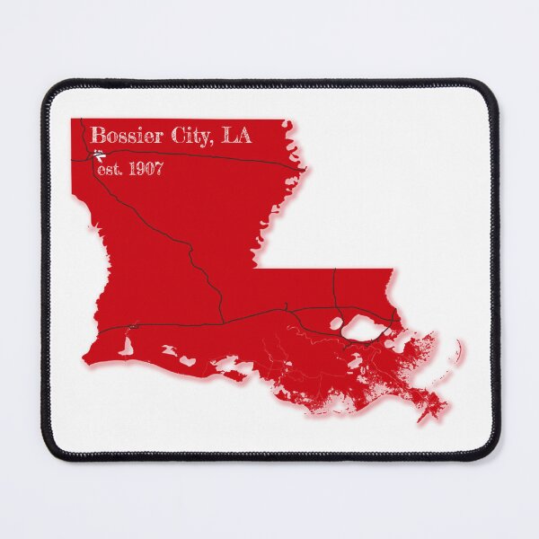 Item preview, Bossier City, LA [Red] designed and sold by PhilbonianDezin.