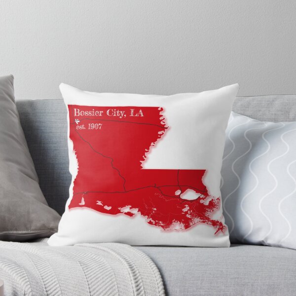 Item preview, Bossier City, LA [Red] designed and sold by PhilbonianDezin.