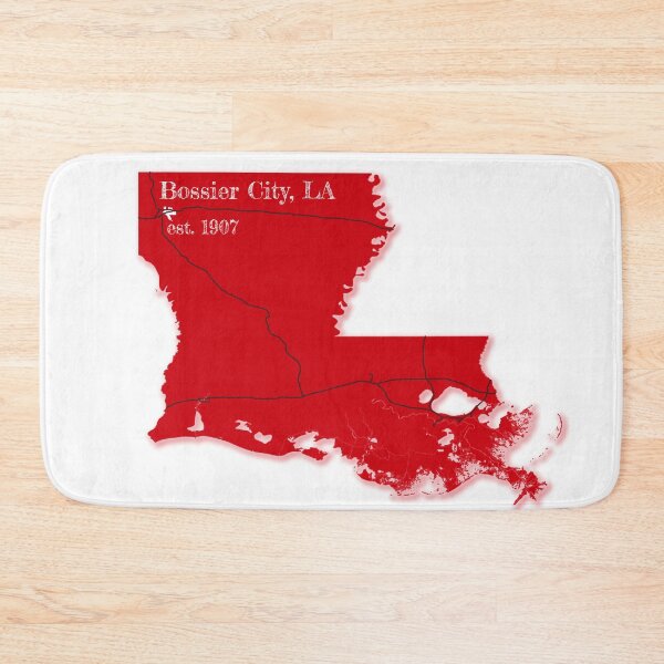 Item preview, Bossier City, LA [Red] designed and sold by PhilbonianDezin.