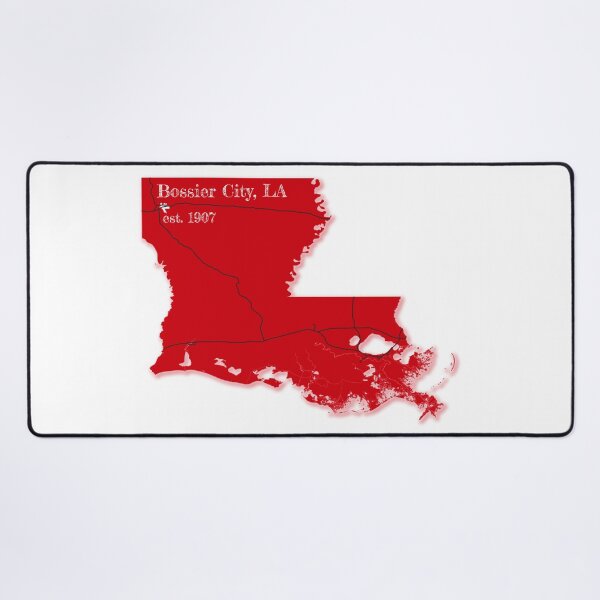 Item preview, Bossier City, LA [Red] designed and sold by PhilbonianDezin.