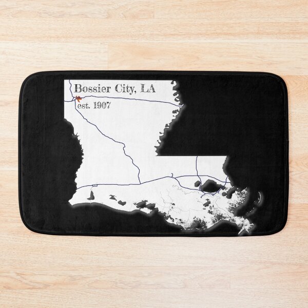 Item preview, Bossier City, LA [White] designed and sold by PhilbonianDezin.