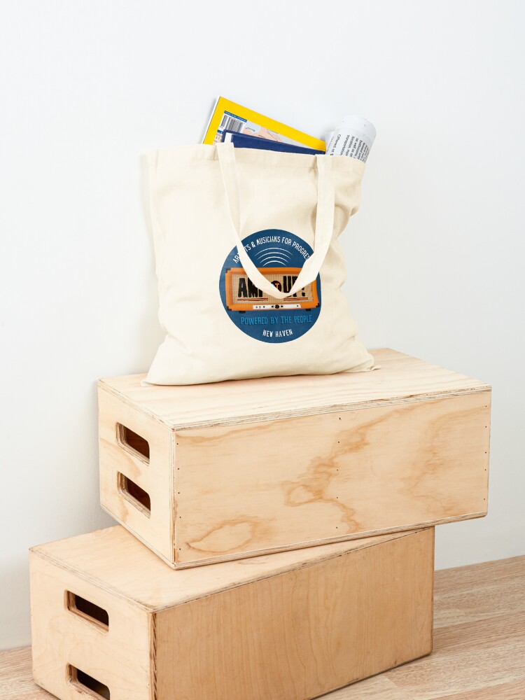 Thumbnail 4 of 5, Tote Bag, Amp It Up Circle Logo designed and sold by Amp-It-Up.