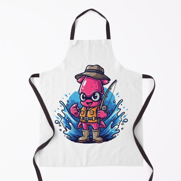 Item preview, Mr. Squid gone fishing designed and sold by likbatonboot.