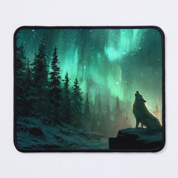 Item preview, wolf howling in the moon designed and sold by artsy artistry.