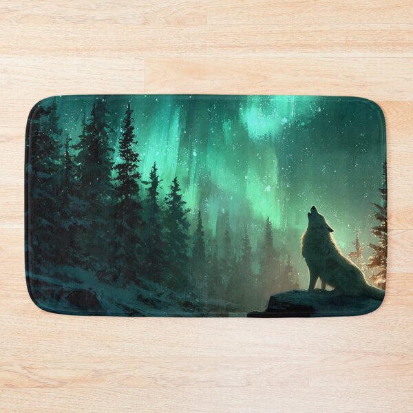 Item preview, wolf howling in the moon designed and sold by artsy artistry.