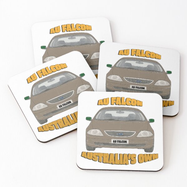 Item preview, Gold AU Falcon – Australia’s Own Classic Car Design designed and sold by Michael van der Hoorn.
