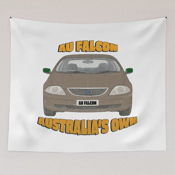 Item preview, Gold AU Falcon – Australia’s Own Classic Car Design designed and sold by Michael van der Hoorn.