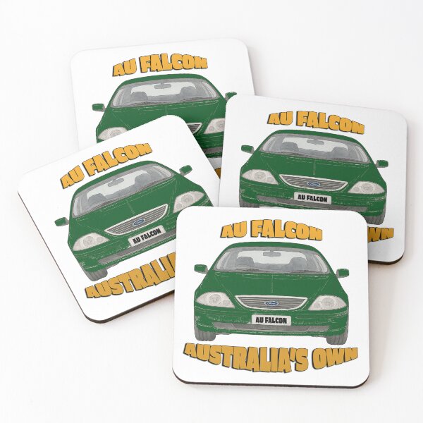 Item preview, Green AU Falcon – Australia’s Own Classic Car Design designed and sold by Michael van der Hoorn.