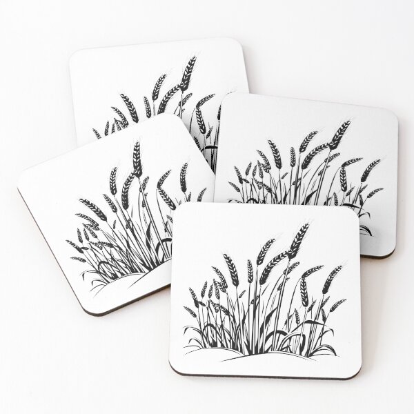 Item preview, Wheat Crop Grain Grass Barley Malt Palay Rice Farm Stalk Straw  designed and sold by inkoutninja.