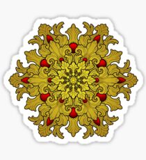 Filigree v4 Sticker