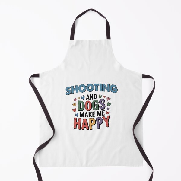 Item preview, Shooting And Dogs Make Me Happy - Funny Shooting Dogs Lover designed and sold by Oussinc.