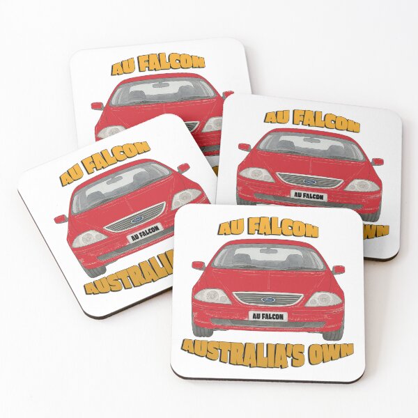 Item preview, AU Falcon in Red – Australia’s Own Classic Car Design designed and sold by Michael van der Hoorn.