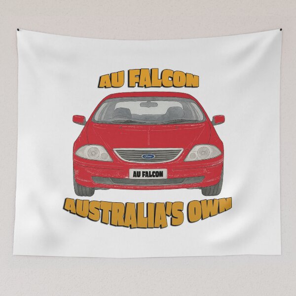 Item preview, AU Falcon in Red – Australia’s Own Classic Car Design designed and sold by Michael van der Hoorn.