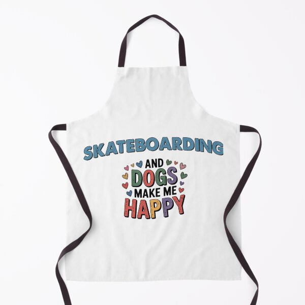 Item preview, Skateboarding And Dogs Make Me Happy - Funny Skateboarding Dogs Lover designed and sold by Oussinc.