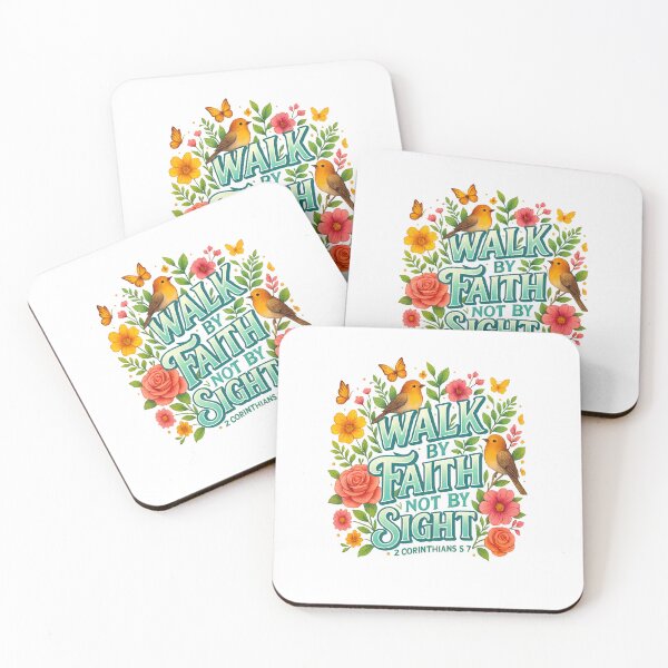 Item preview, Walk by Faith not by Sight Bible Christian designed and sold by GoodwillDesigns.