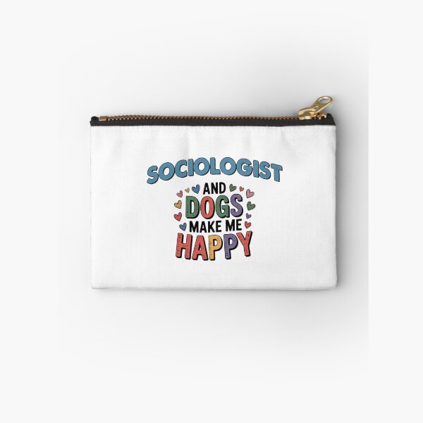 Item preview, Sociologist And Dogs Make Me Happy - Funny Sociologist Dogs Lover designed and sold by Oussinc.