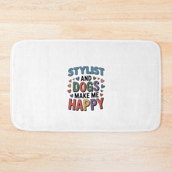 Item preview, Stylist And Dogs Make Me Happy - Funny Stylist Dogs Lover designed and sold by Oussinc.