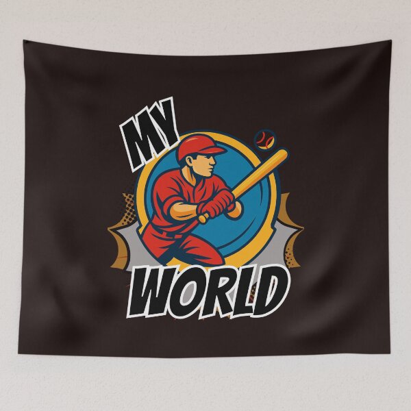 Item preview, Baseball World Vibe designed and sold by IvanRdz2025.