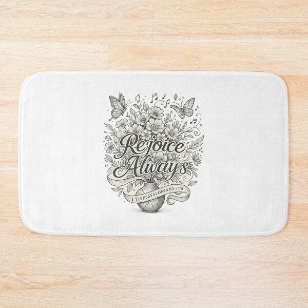 Item preview, Rejoice Always Bible Christian designed and sold by GoodwillDesigns.
