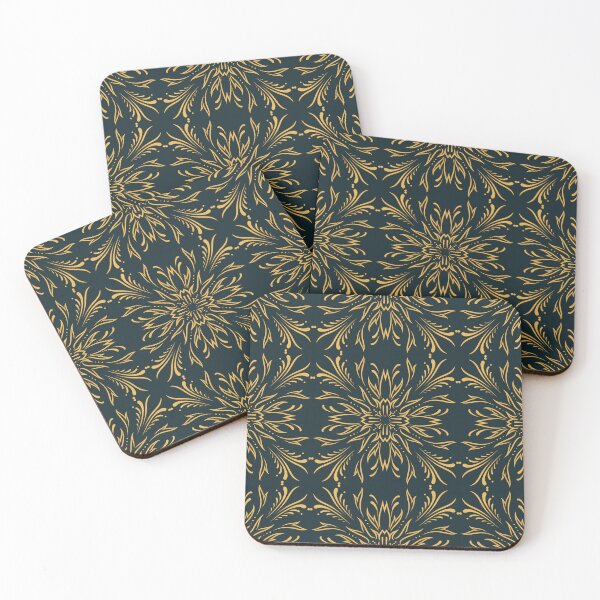 Item preview, Fabric flower wallpaper pattern seamless  designed and sold by distortin666.
