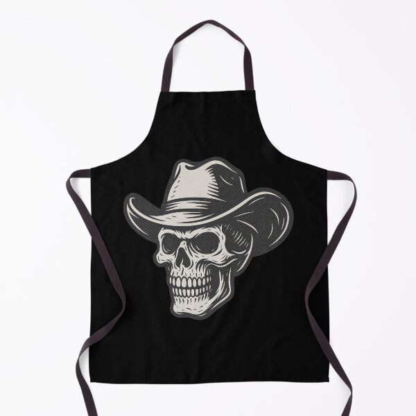 Item preview, Cowboy Skull Sticker | Skeleton Cowboy designed and sold by Oh, the HORROR!.