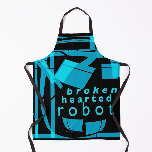 Item preview, Blue "Broken Hearted Robot" designed and sold by Psychmaster.