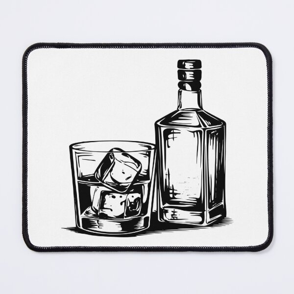 Item preview, Whiskey Bourbon Ice Scotch Rhum Liquor Irish Rye Malt designed and sold by inkoutninja.
